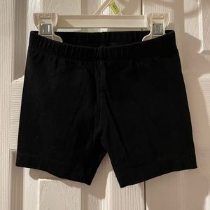 Old Navy toddler black biker shorts
